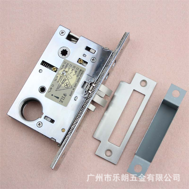 樂(lè)朗五金美式不銹鋼門板鎖