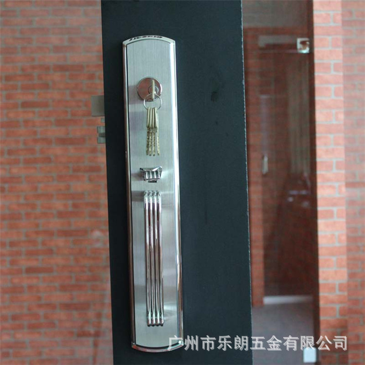 樂(lè)朗五金美式不銹鋼門板鎖