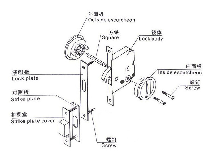 樂(lè)朗移門(mén)暗拉手