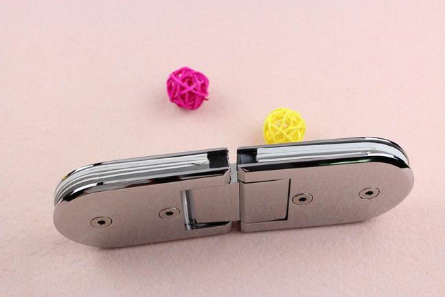 Self-Centering with Reversible 25 Degree Pivot Pin shower hinge